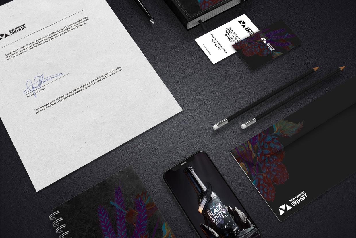 Brew Mountain Firmenausstattung