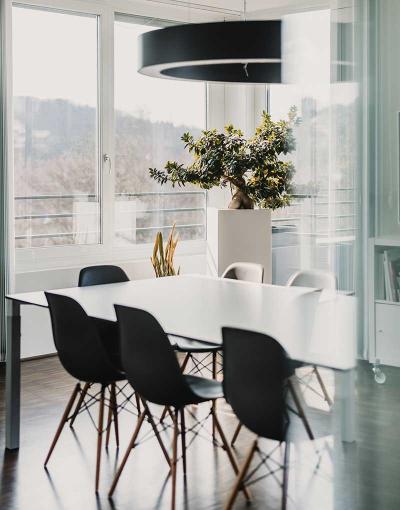 Ansicht des Meetingraums bei Eyedea