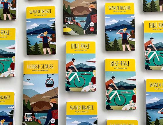 Wolfgangsee Tourismus Karten 